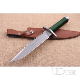 Hand signed version Rambo I First Blood 5CR15MOV hunting combat knife UD404844
